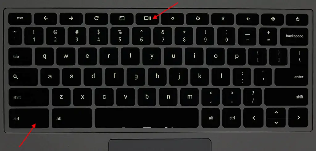 Screenshot on Chromebook Keyboard shortcut