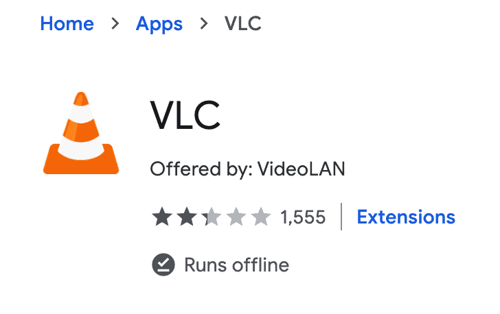 vlc for chromebook free download