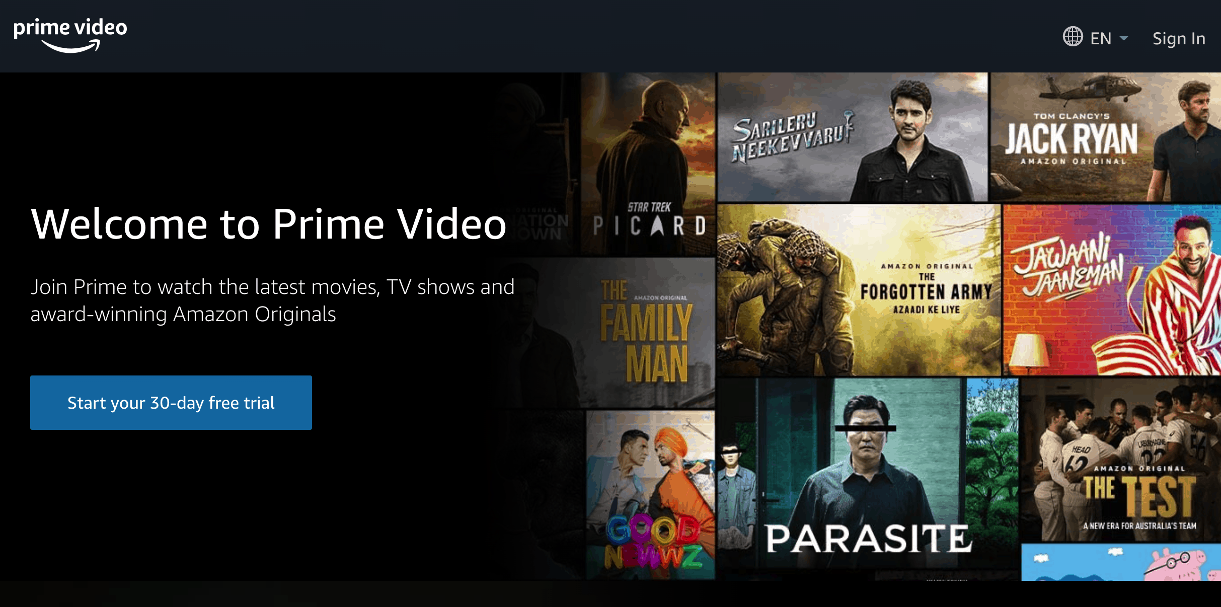 prime video not working ps4