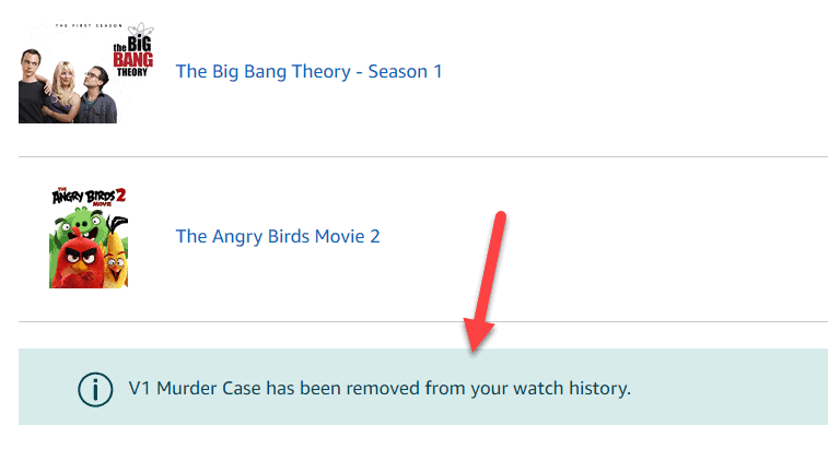 How to Delete Amazon Prime Video History