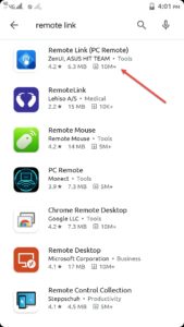 Remote link что это за программа на андроид