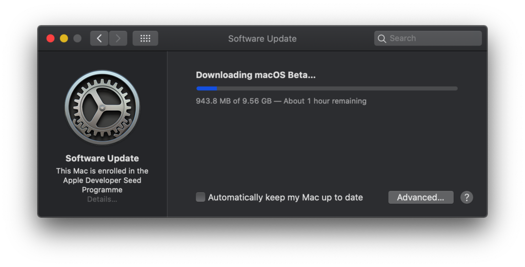 macos 13 ventura beta