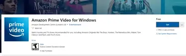 Download Install Amazon Prime Video For Windows