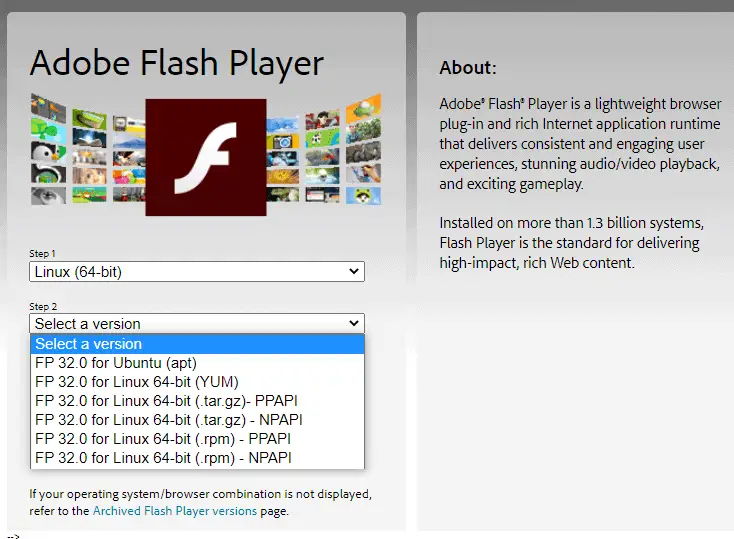 adobe flash player 26 activex download windows 7