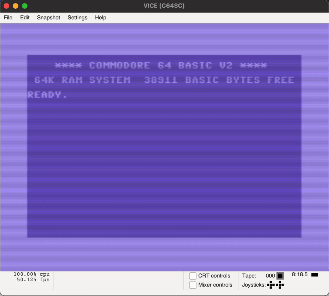 commodore 64 mac emulator