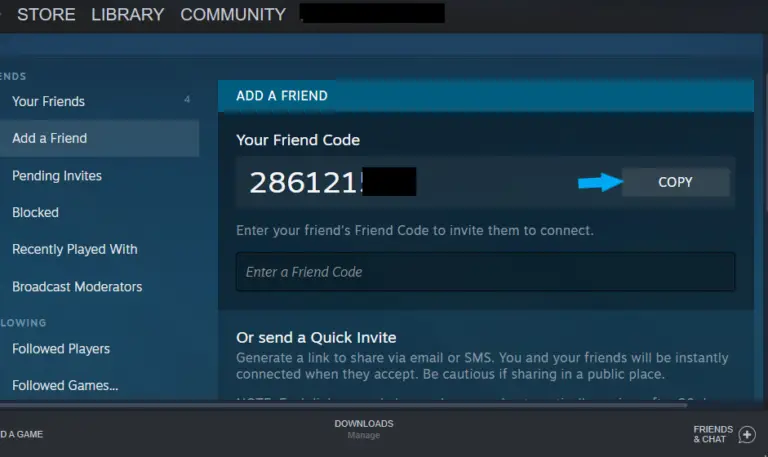 How To Find & Add Steam Friend Codes (2023 Guide)