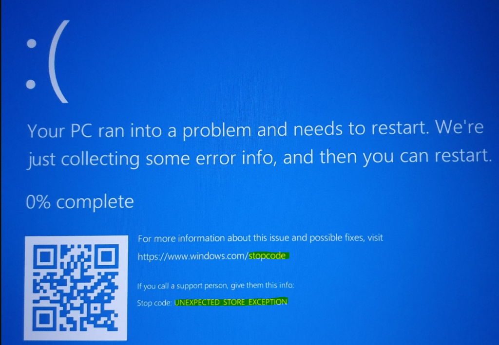 Thinapp has encountered an unexpected error windows 10 что делать