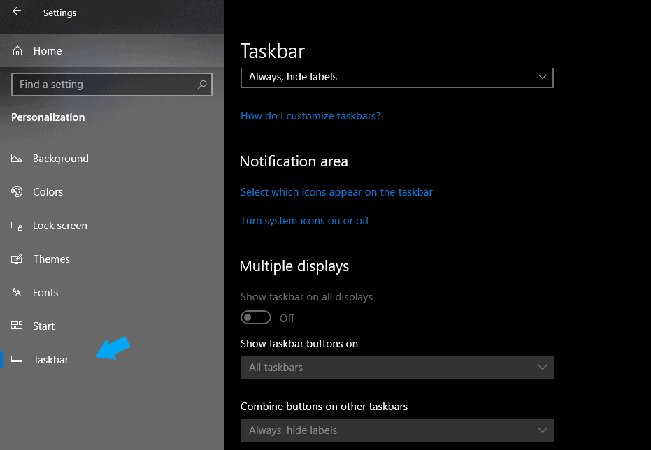 remove lock icon windows 10