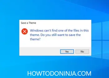 Windows can’t find one of the files in this theme – FIX
